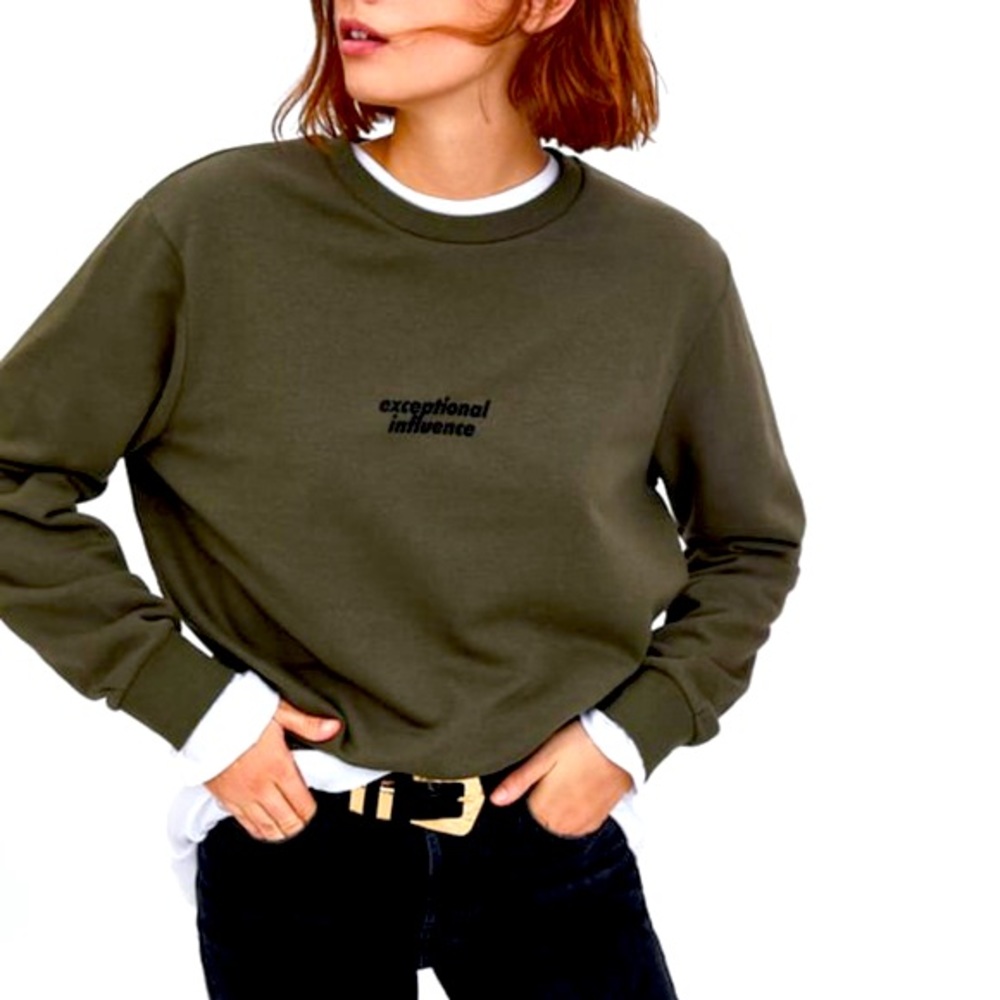 ZARA Exceptional Influence Sweatshirt